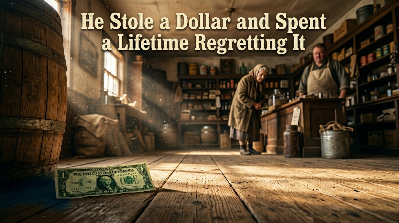 He Stole a Dollar and Spent a Lifetime Regretting It