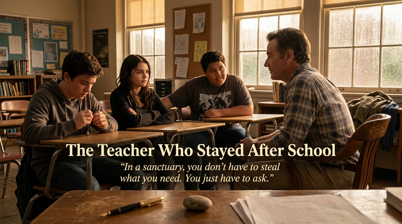 The Teacher Who Stayed After School