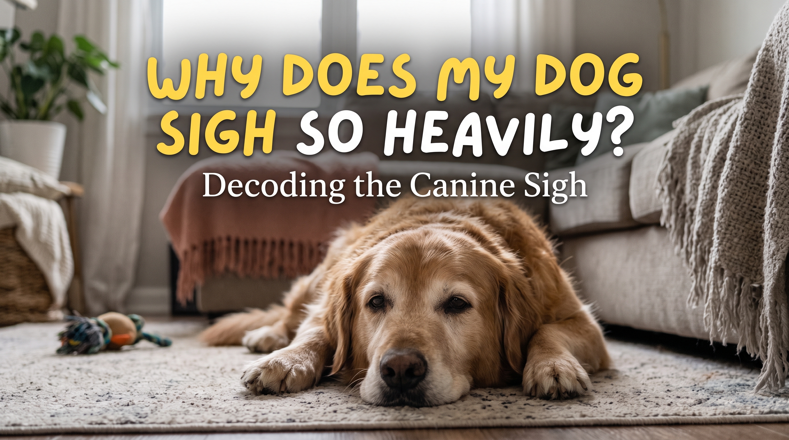Why Does My Dog Sigh So Heavily? Decoding the Canine Sigh
