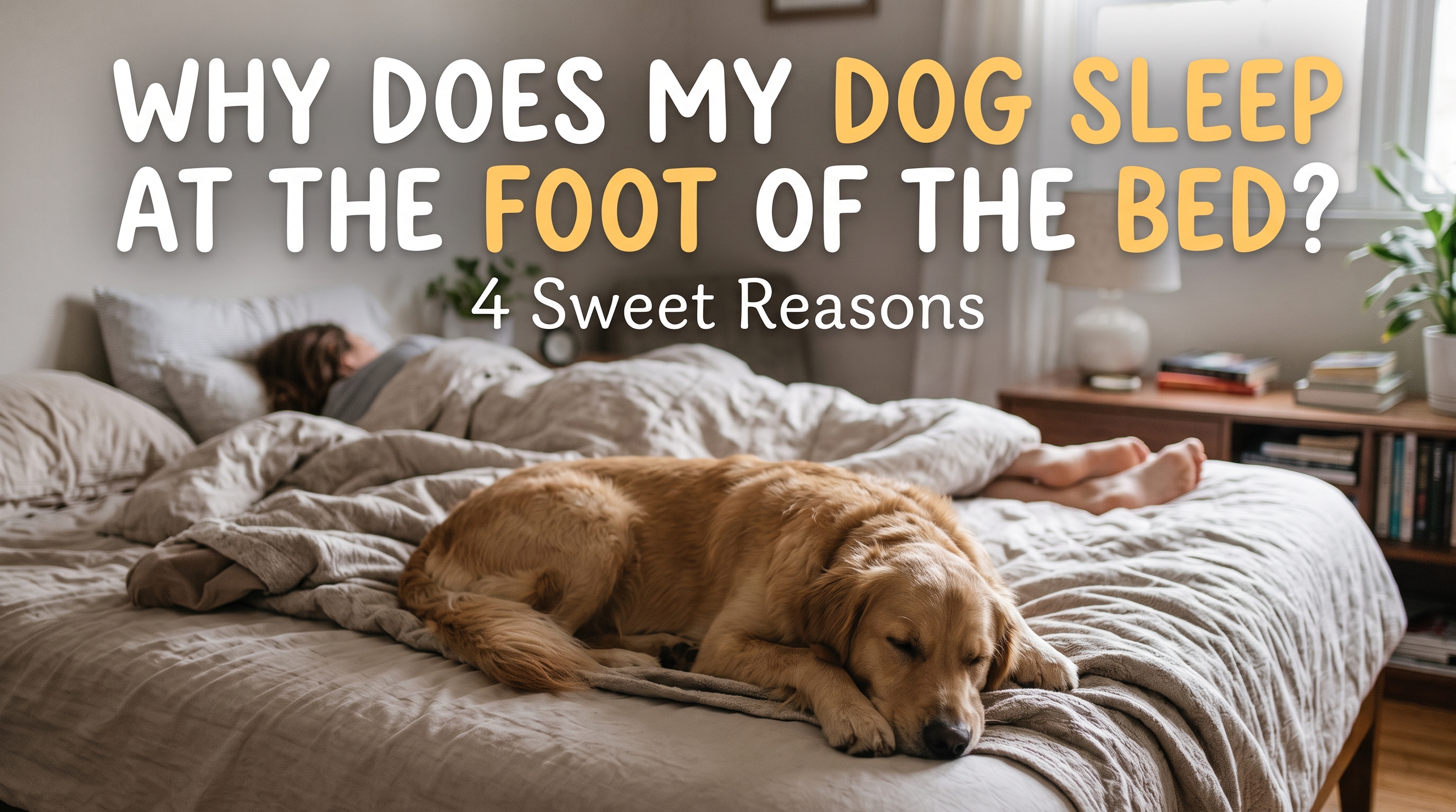 Why Does My Dog Sleep at the Foot of the Bed? 4 Sweet Reasons
